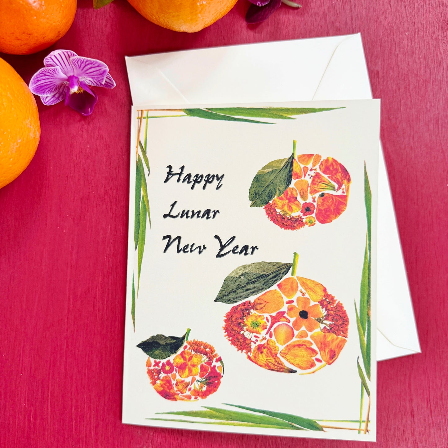 Lunar New Year Mandarin Card