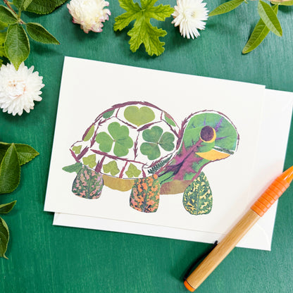 Leafy Turtle Card