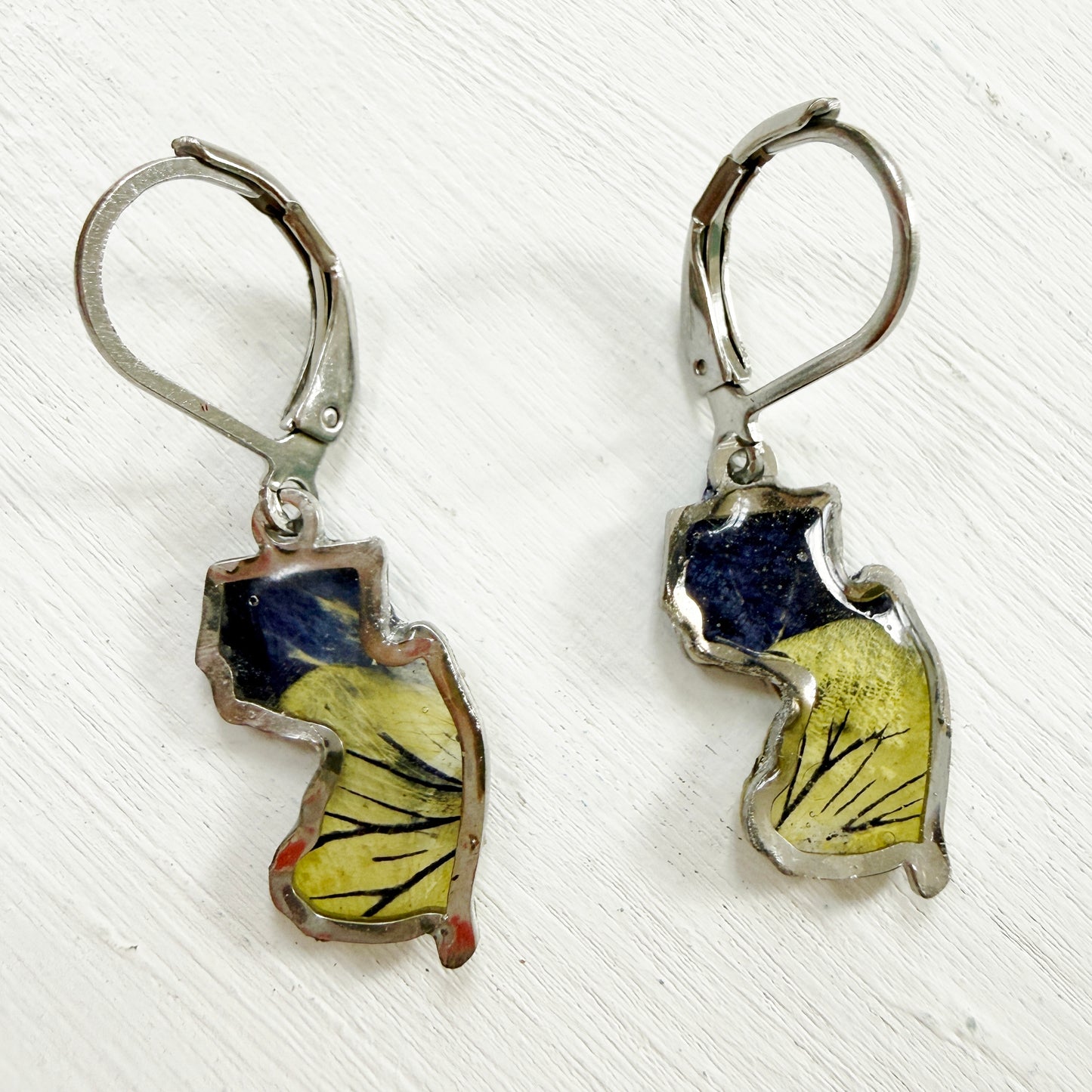 New Jersey Pansy Earrings