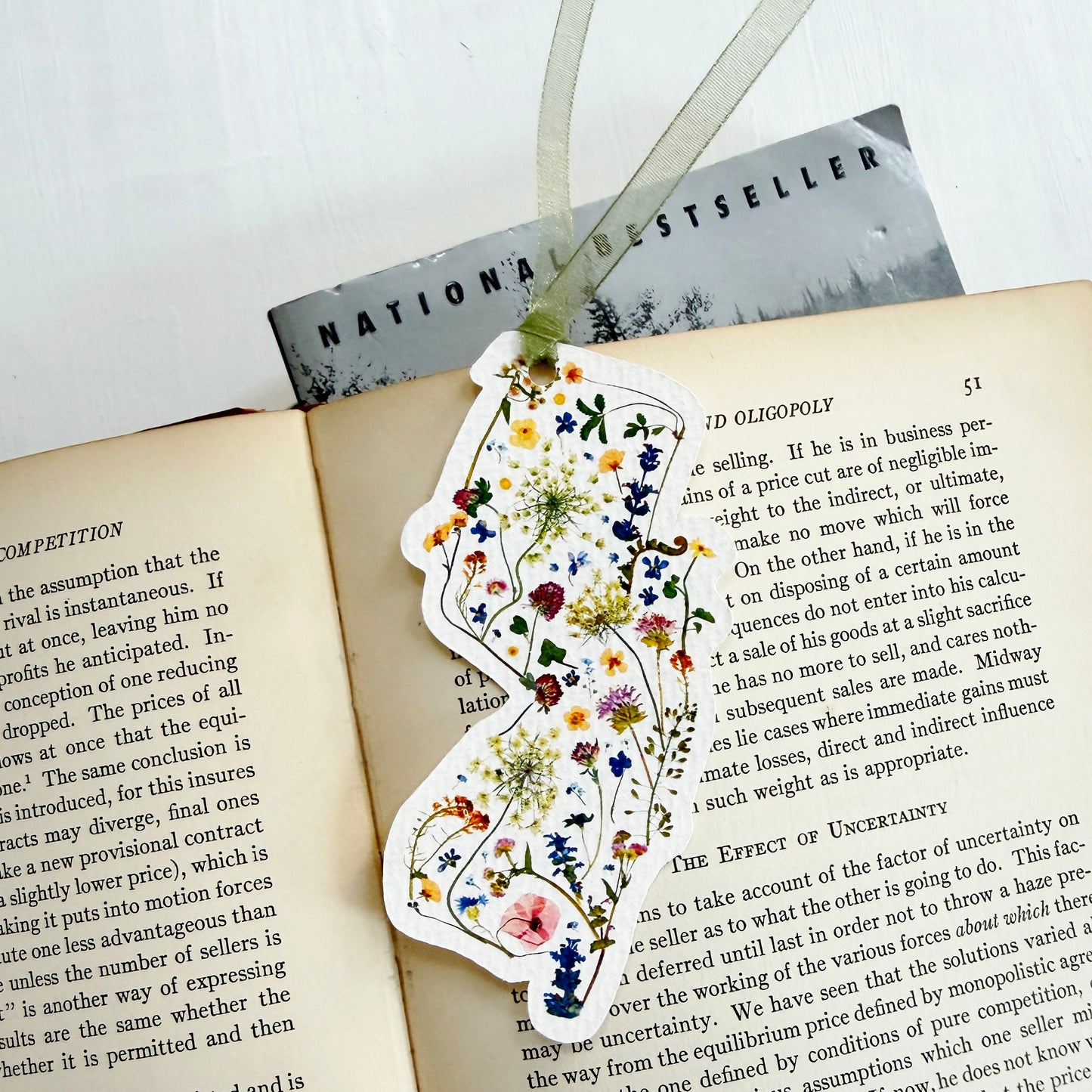 The Garden State NJ Bookmark