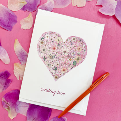 Sending Love Card