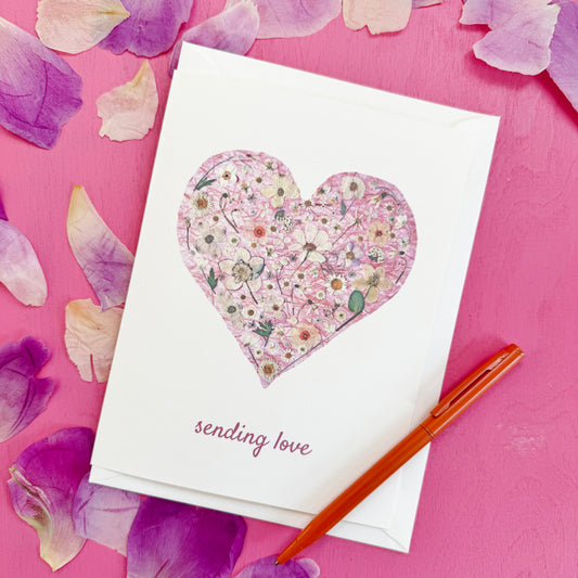 Sending Love Card