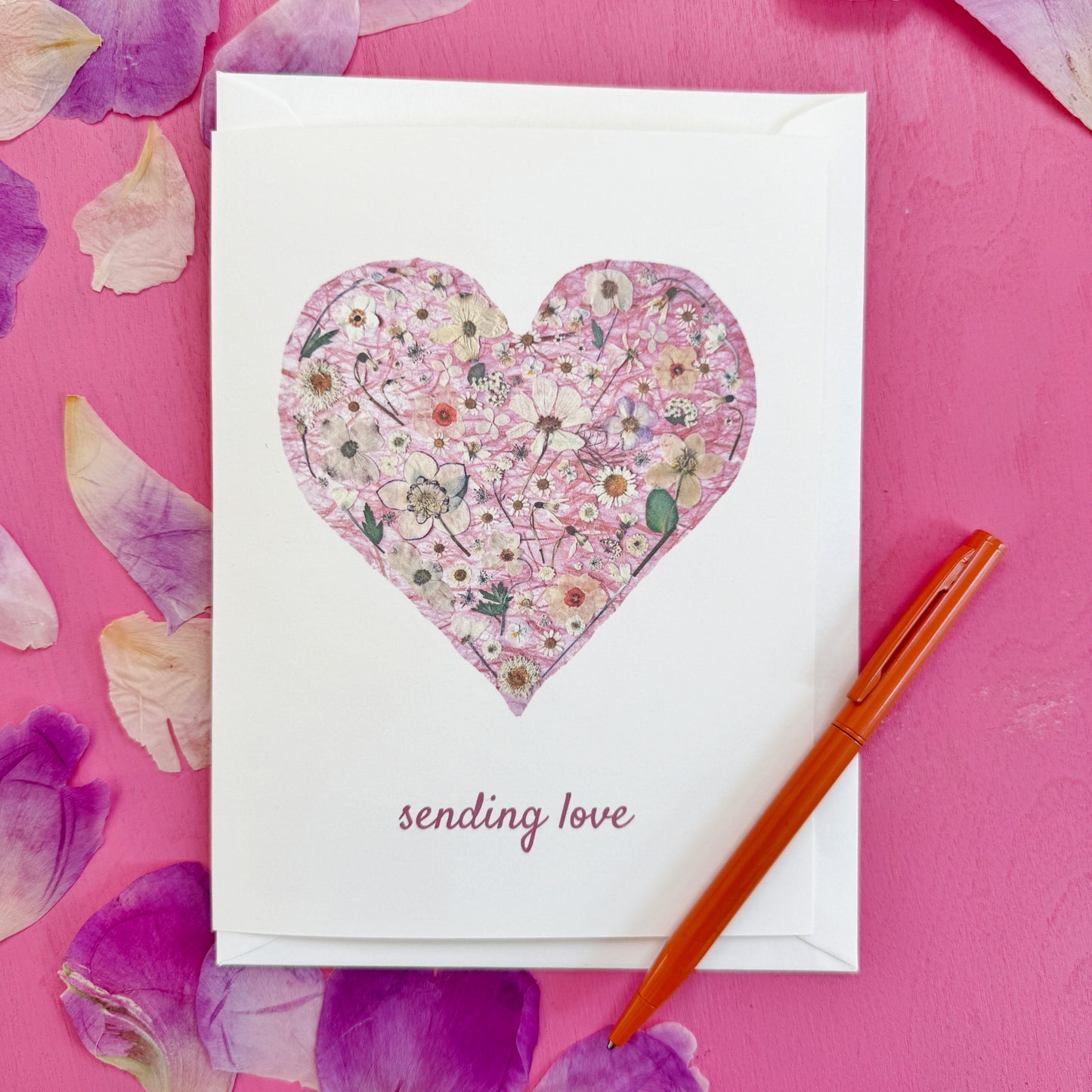 Sending Love Card