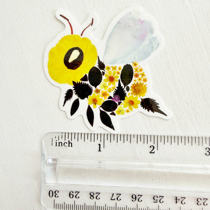Botanical Bee Sticker