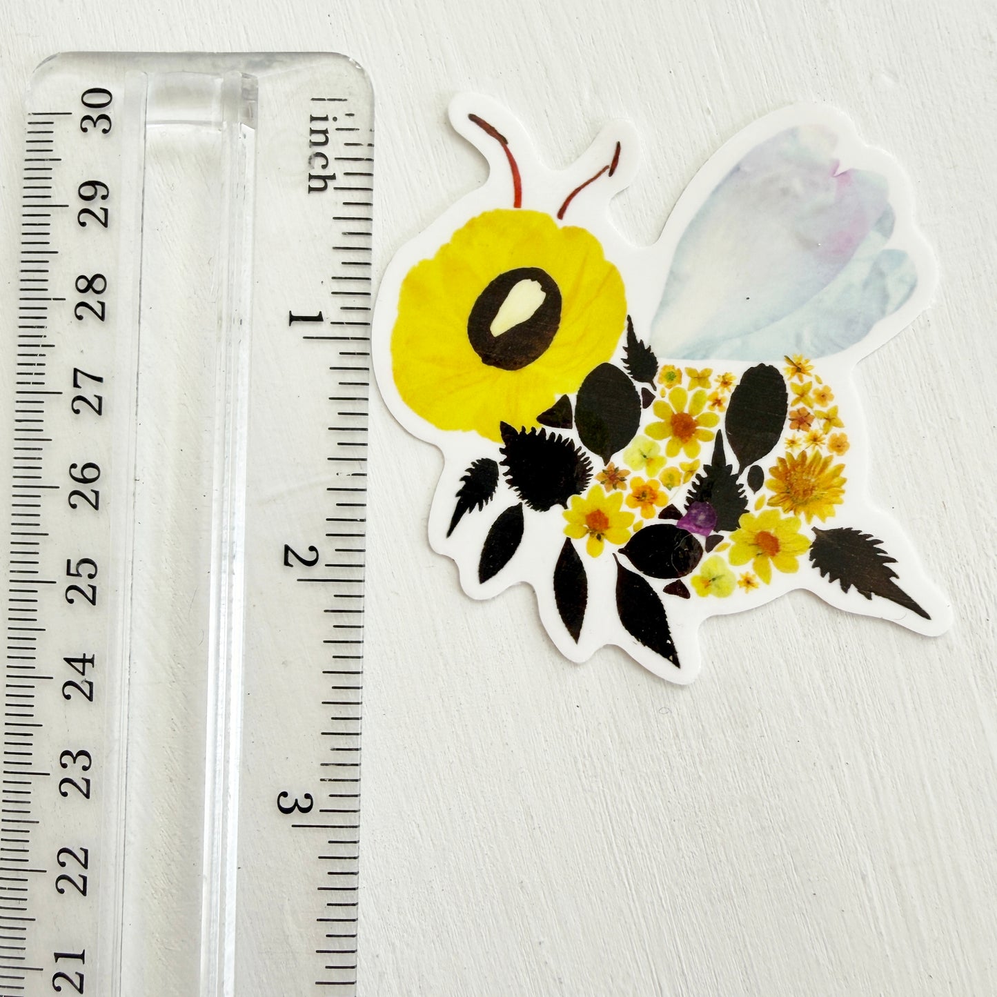 Botanical Bee Sticker
