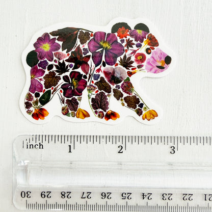Botanical Bear Sticker