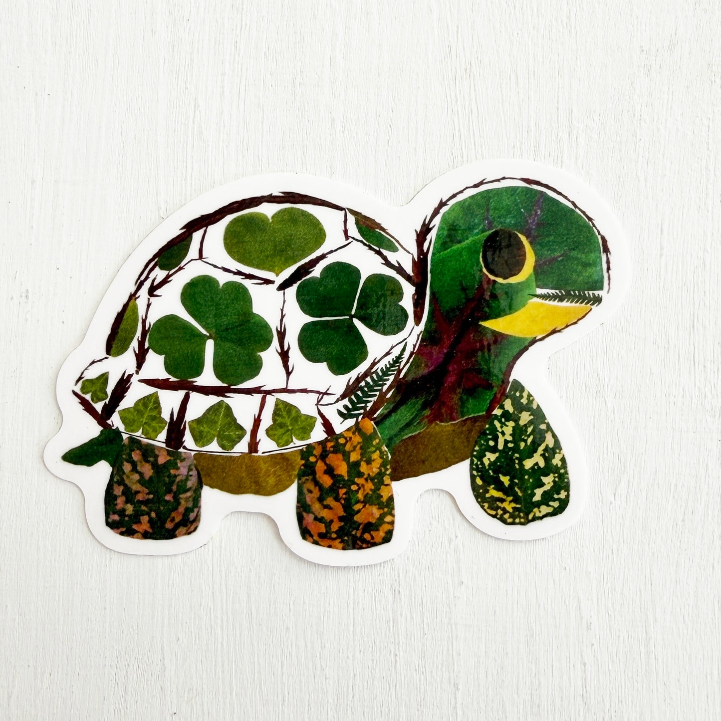 Leafy Turtle Sticker