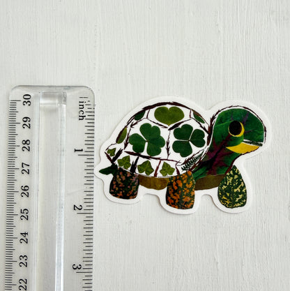 Leafy Turtle Sticker