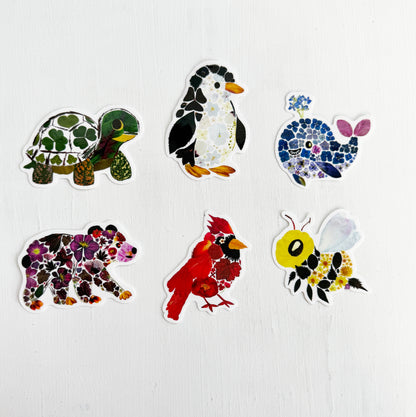 Botanical Bee Sticker