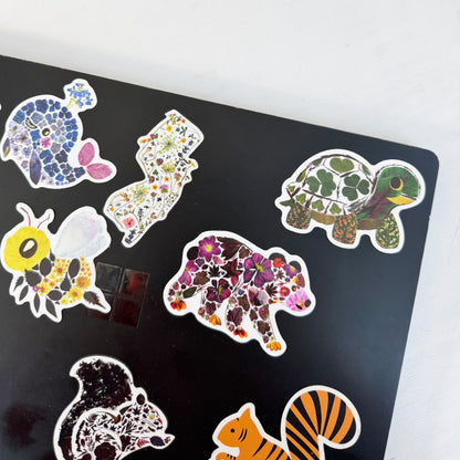 Leafy Turtle Sticker