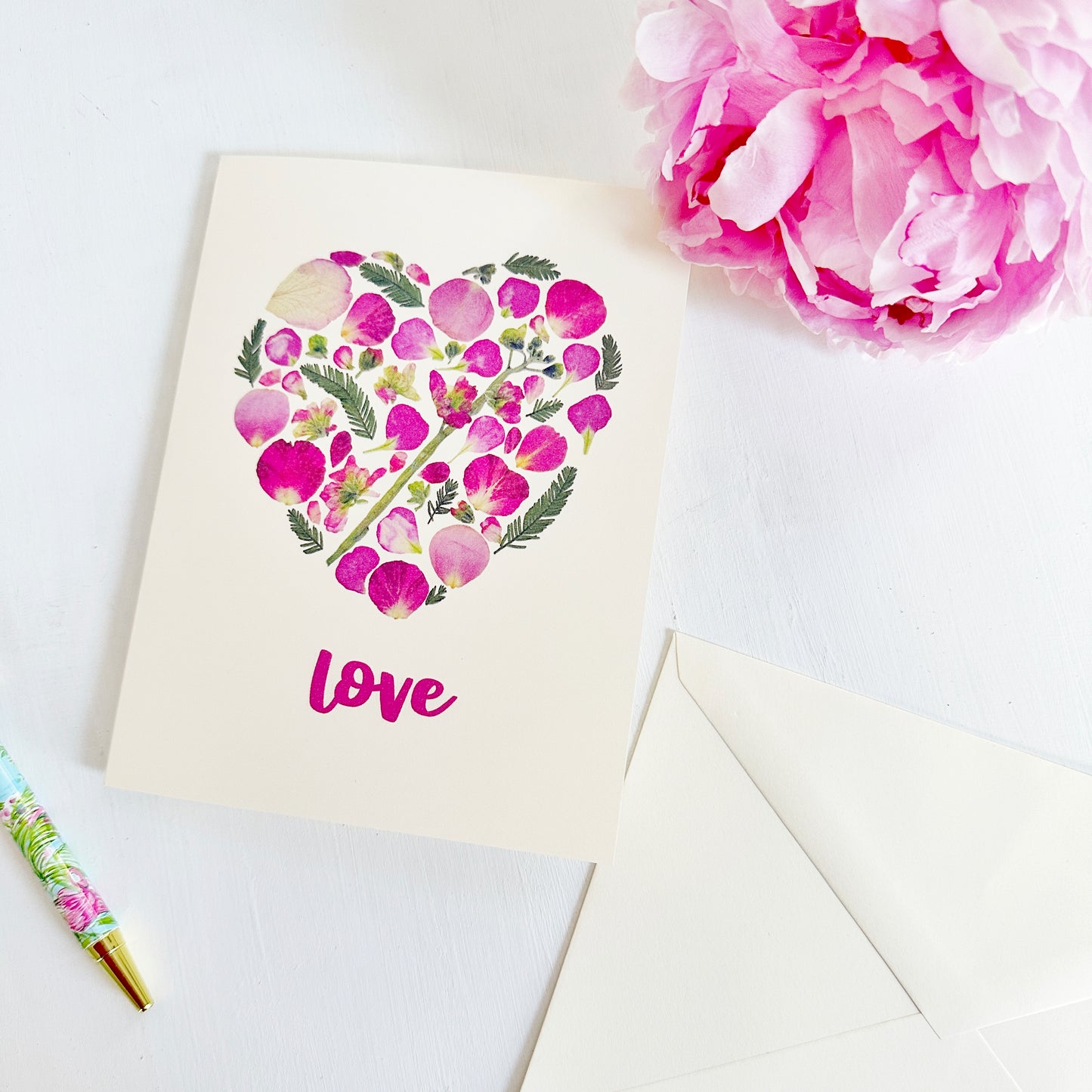 Botanical Love Greeting Card