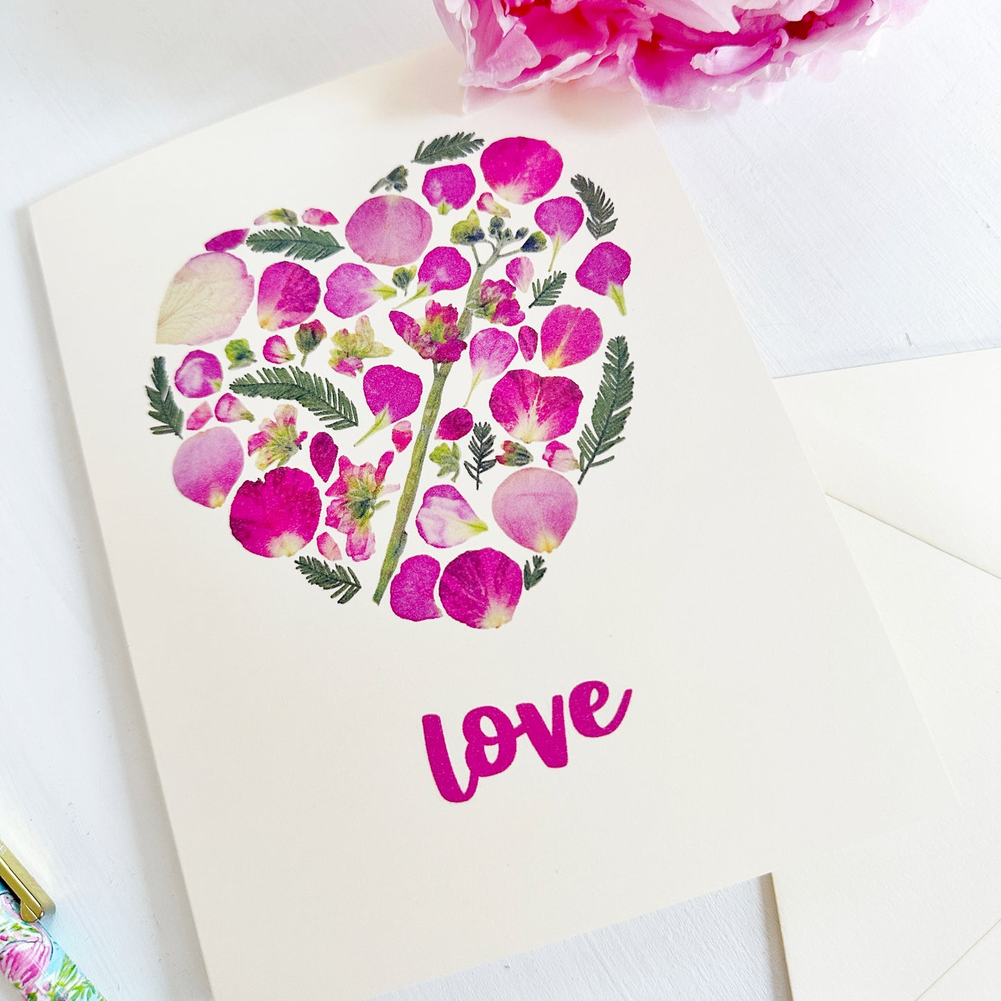 Botanical Love Greeting Card