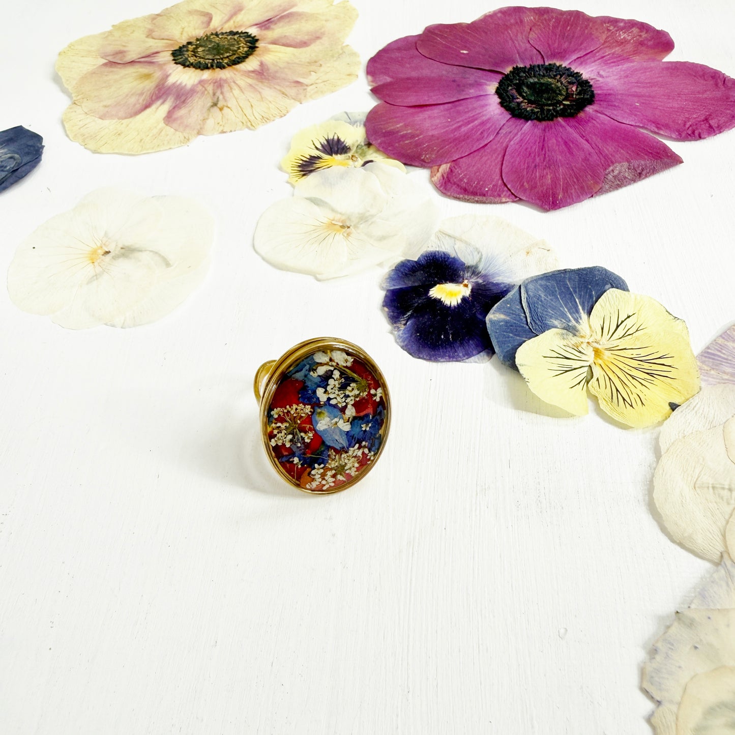 USA 250 Patriotic Floral Ring