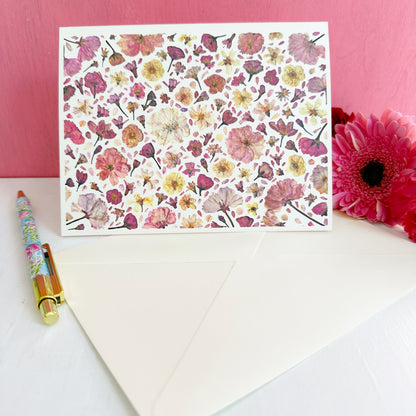 Cherry Blossom Greeting Card